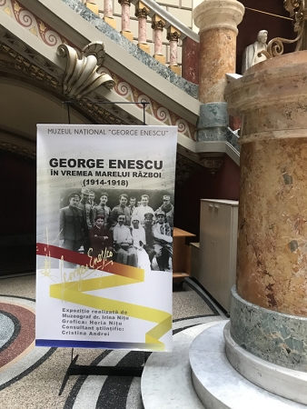 Expoziția "George Enescu în vremea Marelui Război (1914-1918)" la Ateneul Român din București